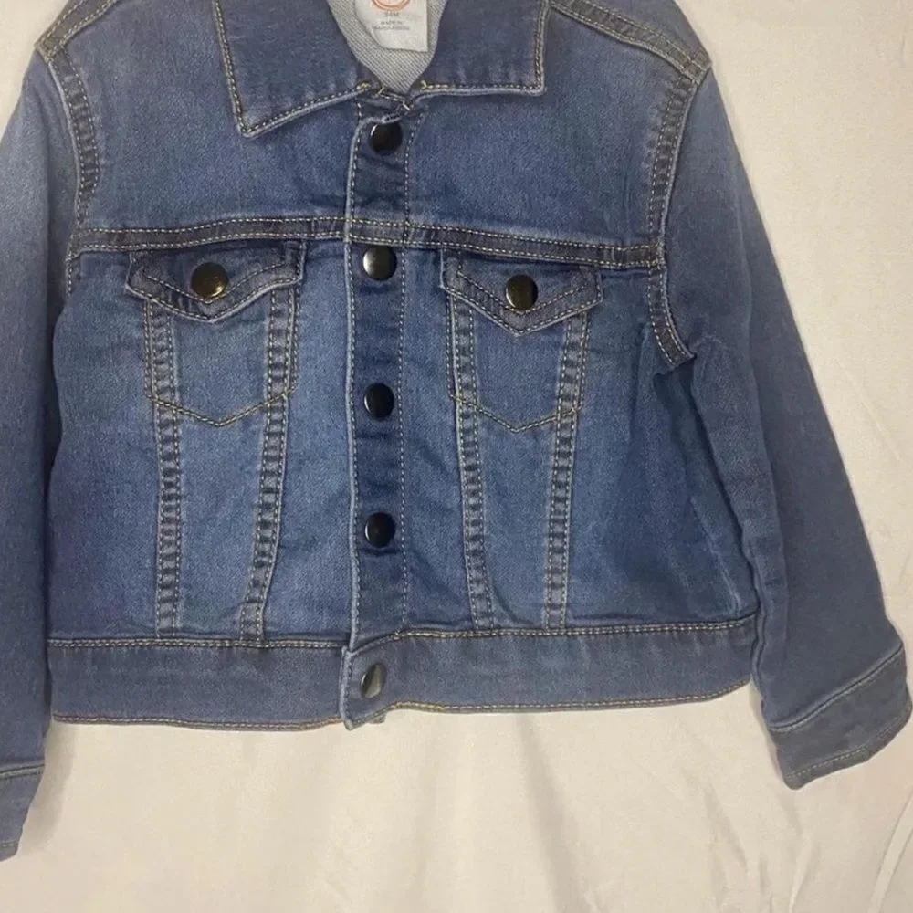 Wonder Nation Toddler Denim Jacket Size 24m